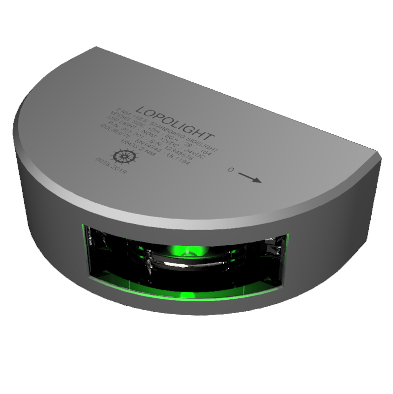 3nm Starboard, silver anodized